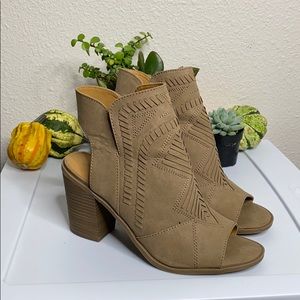 Tan Ankle Booties